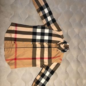 Burberry flannel